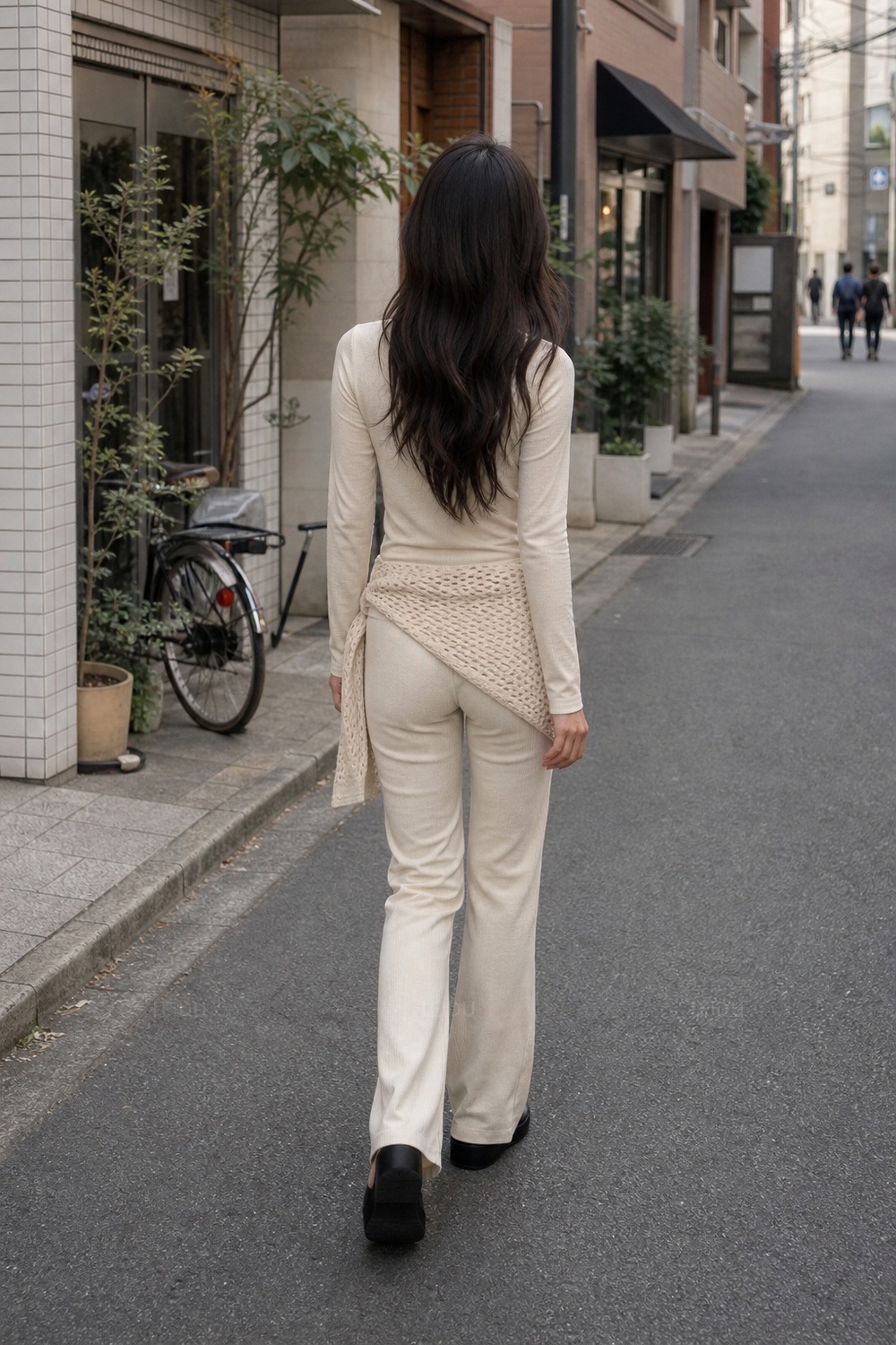 モアザンイエスタデイ レンス ノースリーブワンピース（3colors）