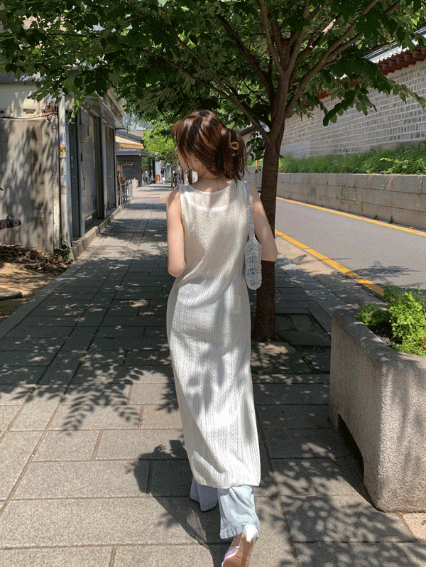 코브 레이어드 롱 원피스 3 color