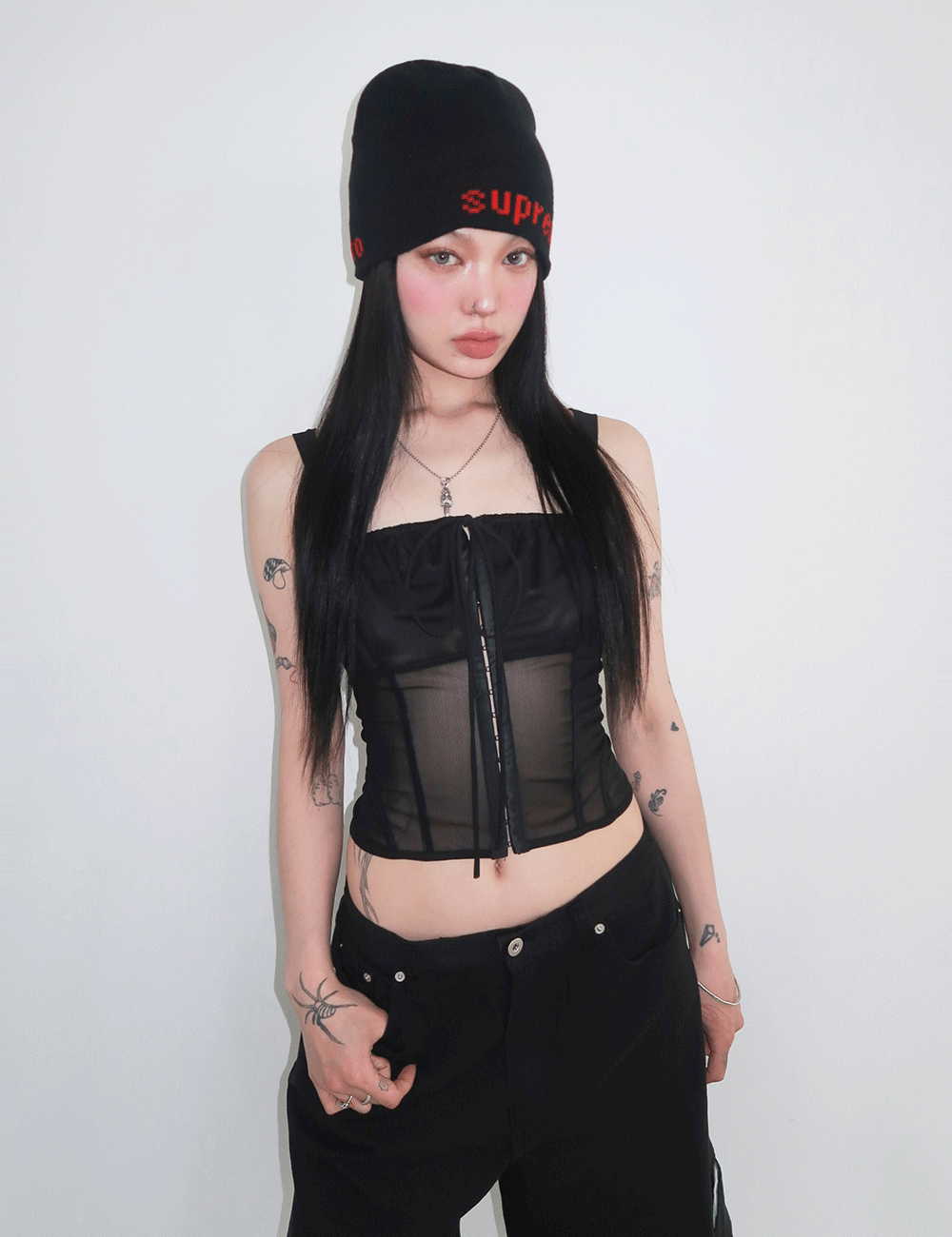 18 MERMAID HOOK SEE THROUGH SLEEVELESS 18-mermaid-hook-see-through-sleeveless