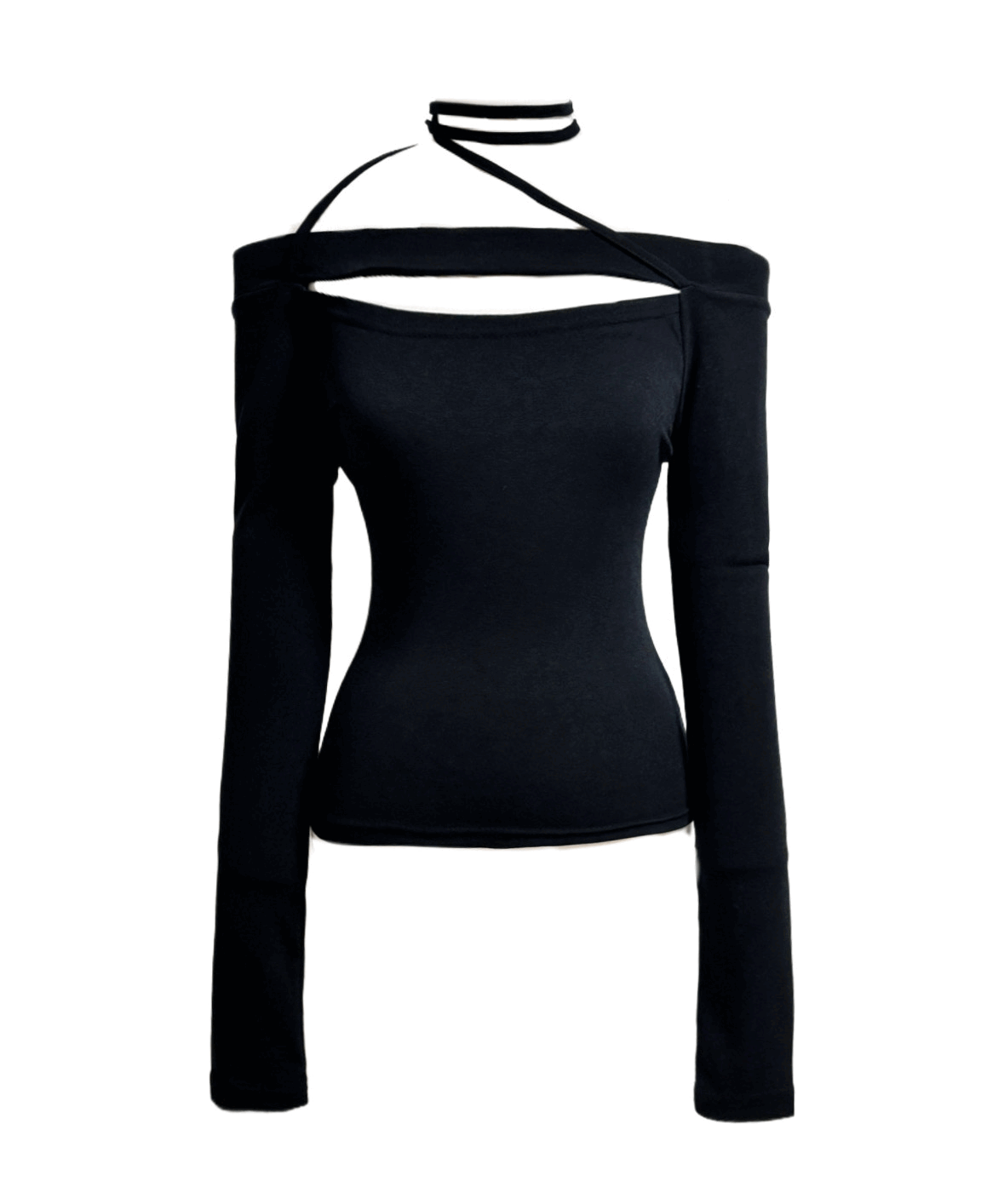 Esu holter off shoulder top 