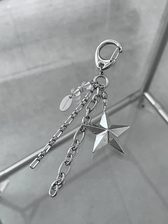 made Big Star Chain Keyring made big star chain keyring