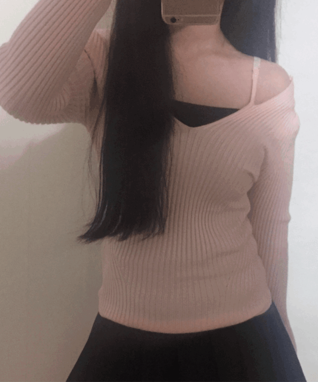 suzy off shoulder t 수지 오프숄더 골지 니트 에이블리